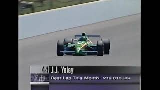 JJ Yeley 1998 Indianapolis 500 Qualifying [upl. by Clements]