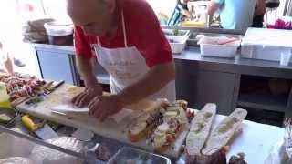 Street Food Italy Sicily incredible Panini  Sandwich edited [upl. by Hahseram825]