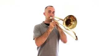 Trombone Lesson 2 First Sounds [upl. by Dorcy602]